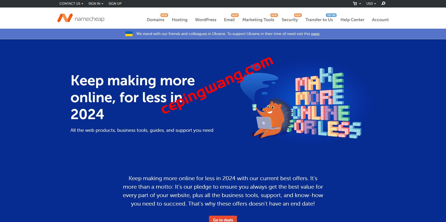 NameCheap:元旦新年优惠 域名1折起 .com首年$9.98 .net首年$11.18-图片1